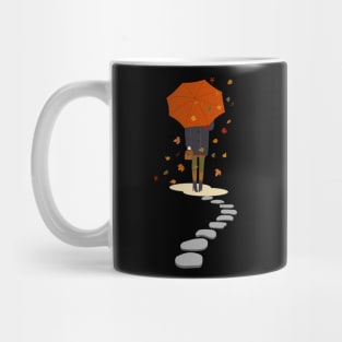 Alone Woman Mug